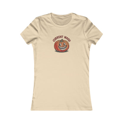 Current Mood (Toothy Jack) — Retro Halloween Women's Tee (Light)