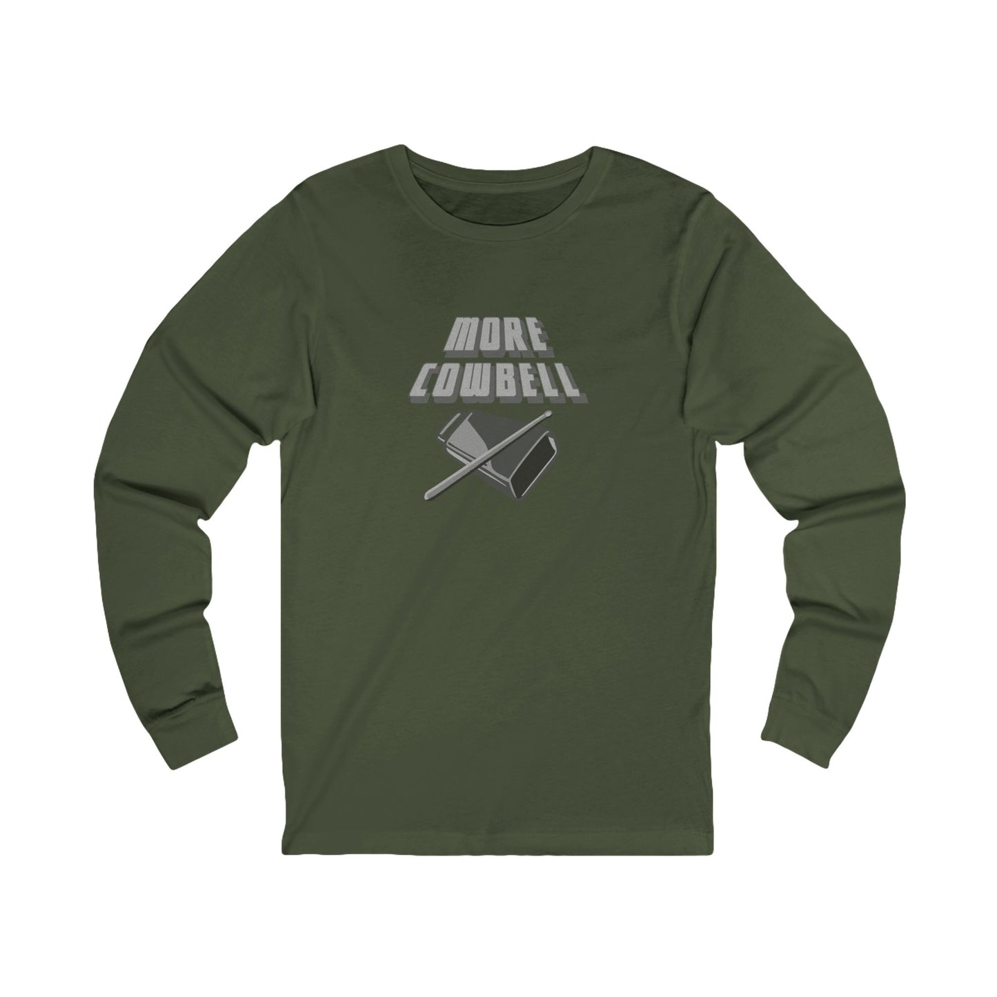 I Gotta Have More Cowbell! — SNL Sketch Retro Long Sleeve (Dark)