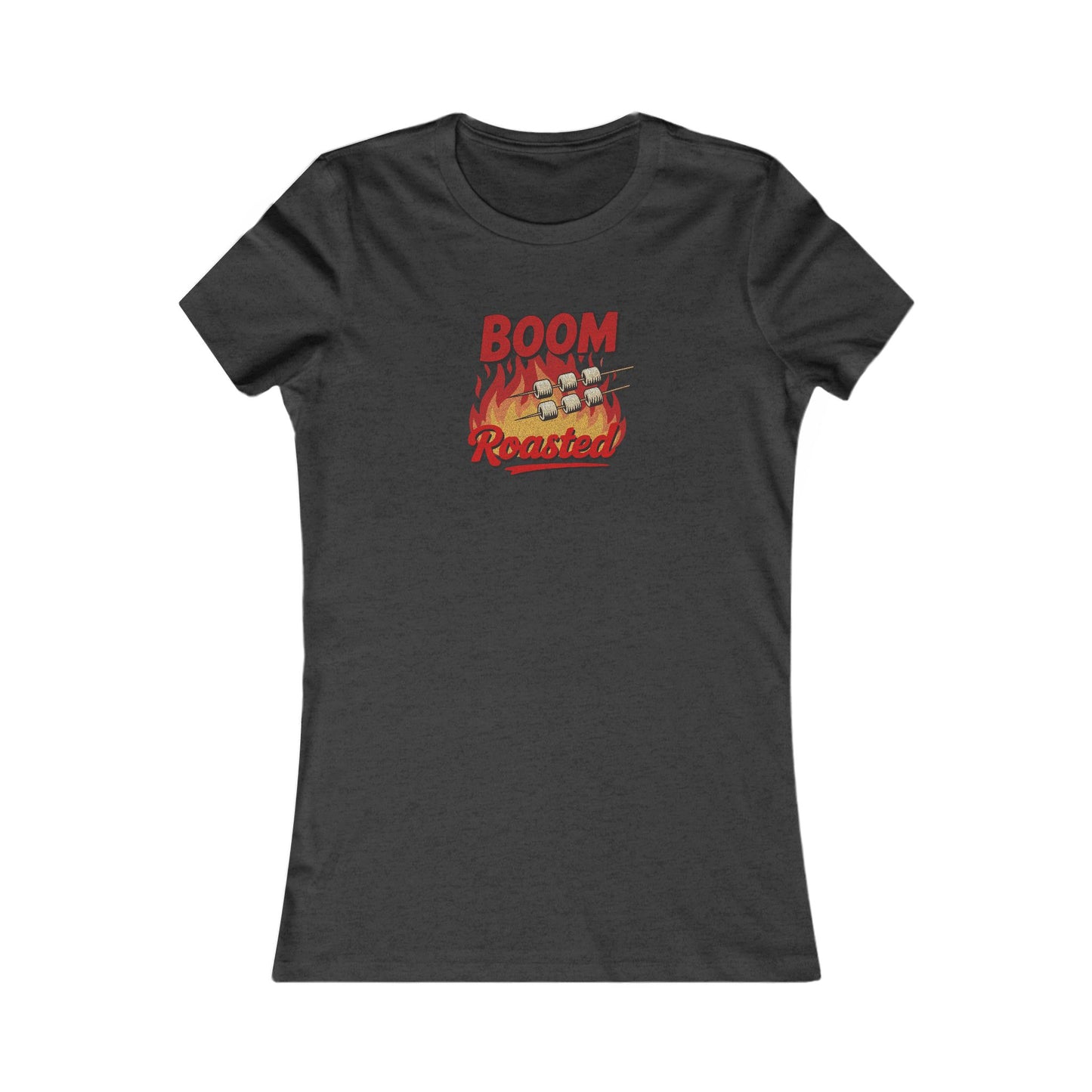 Boom, Roasted — Michael Scott Women's Tee (Dark)