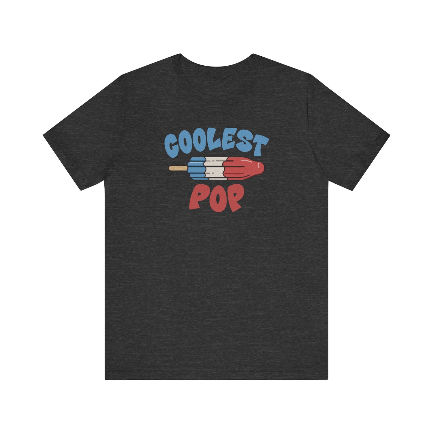 Coolest Pop Shirt — Funny Dad Gift, Retro Ice Pop Tee