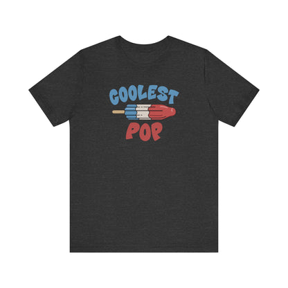 Coolest Pop Shirt — Funny Dad Gift, Retro Ice Pop Tee