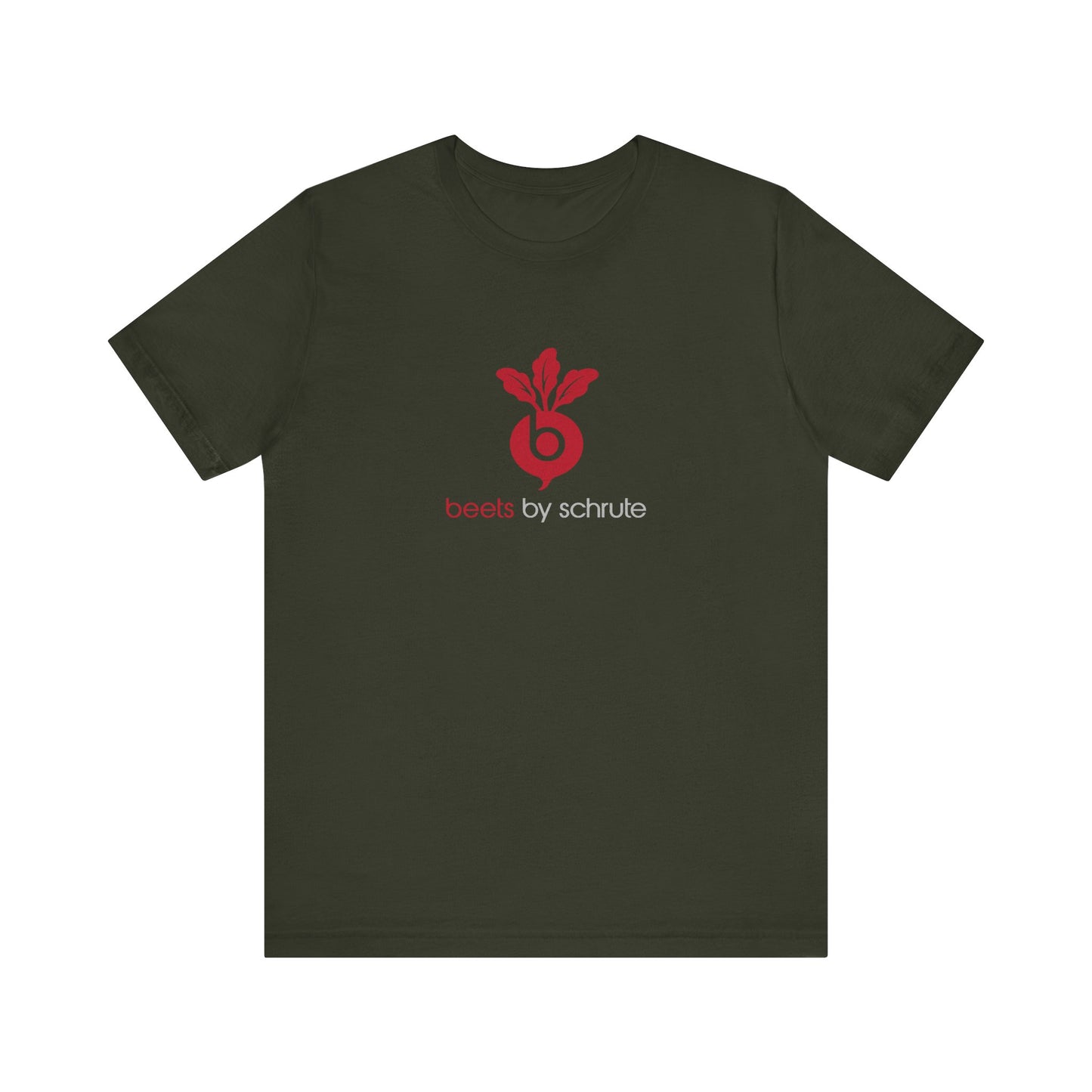 Beets by Schrute Parody Brand — The Office Retro Tee (Dark)
