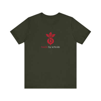 Beets by Schrute Parody Brand — The Office Retro Tee (Dark)
