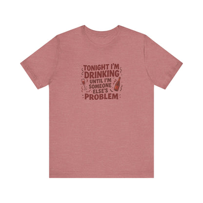 The Problem is Coming From Inside the Bar — Retro Tee (Light)