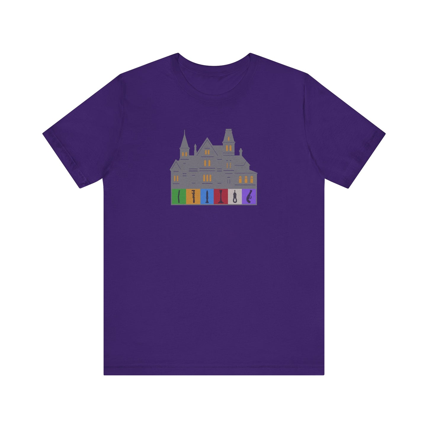 Welcome to Hill House (Off Route 41) — Clue Retro Tee (Dark)