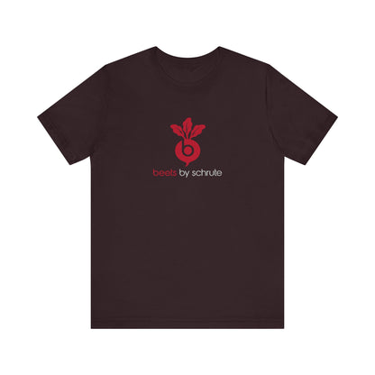 Beets by Schrute Parody Brand — The Office Retro Tee (Dark)