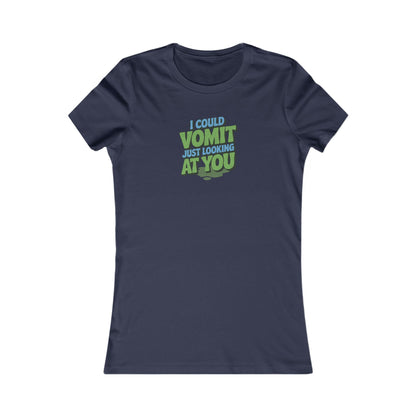 I Could Vomit Just Looking At You — Dorothy Zbornak Retro Women's Tee (Dark)