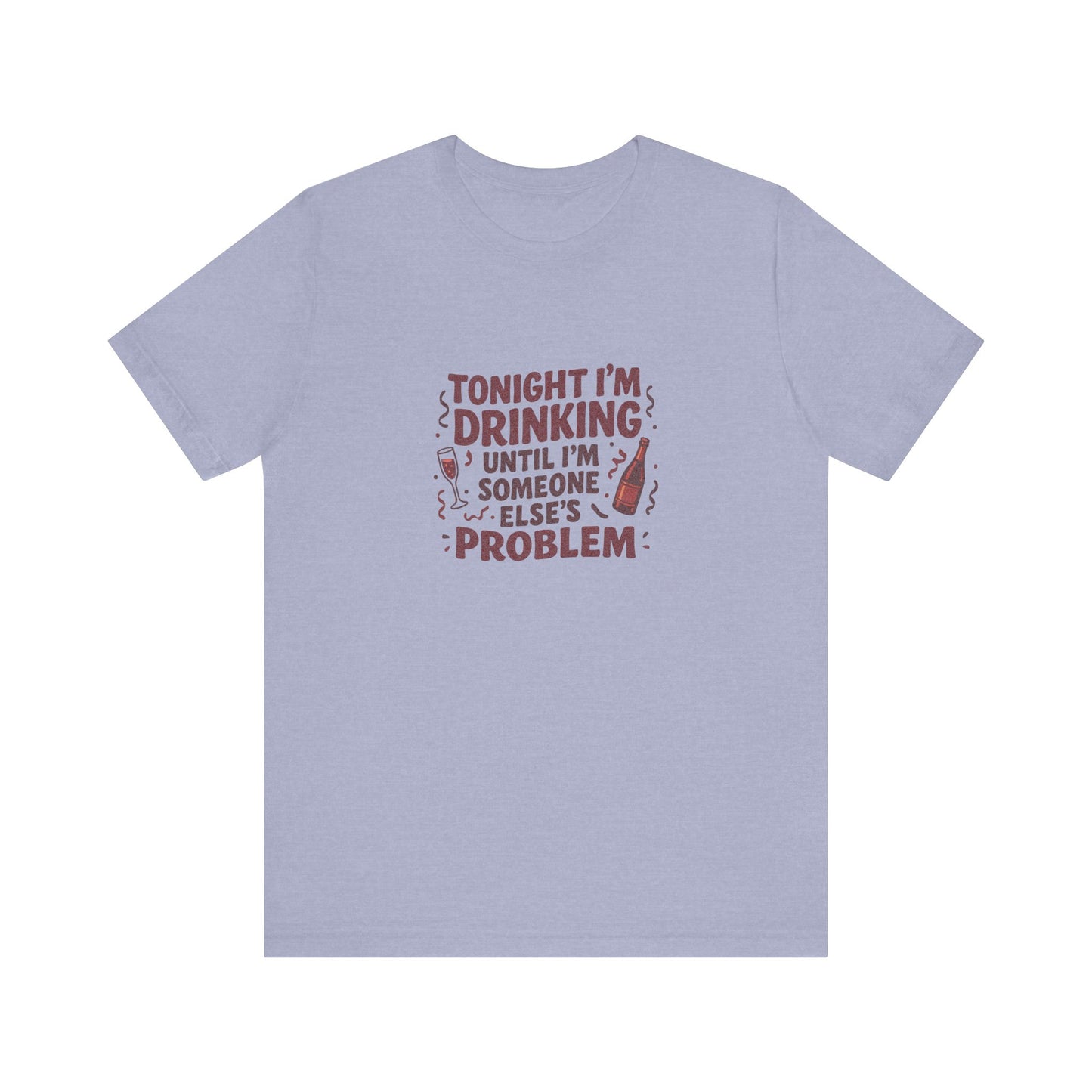 The Problem is Coming From Inside the Bar — Retro Tee (Light)