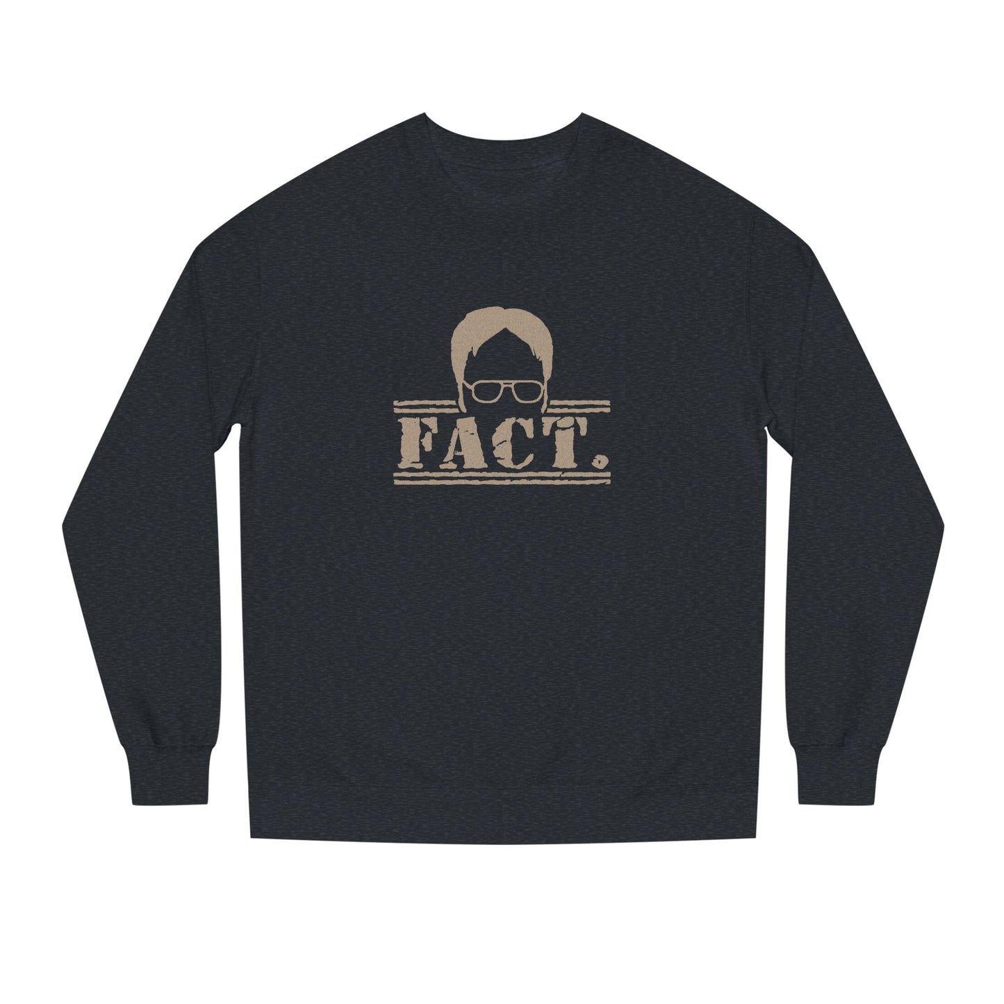 Dwight Schrute FACT. — The Office-Inspired Sweatshirt (Dark)
