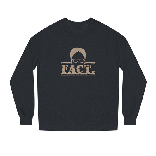 Dwight Schrute FACT. — The Office-Inspired Sweatshirt (Dark)