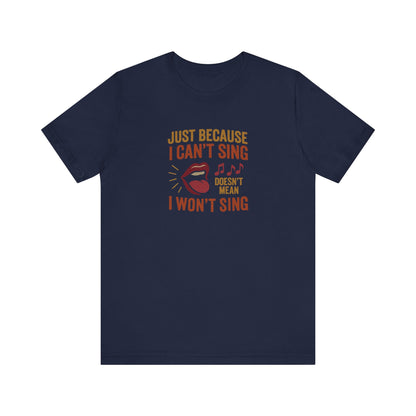 Sing Like Nobody’s Listening — Retro Tee (Dark)