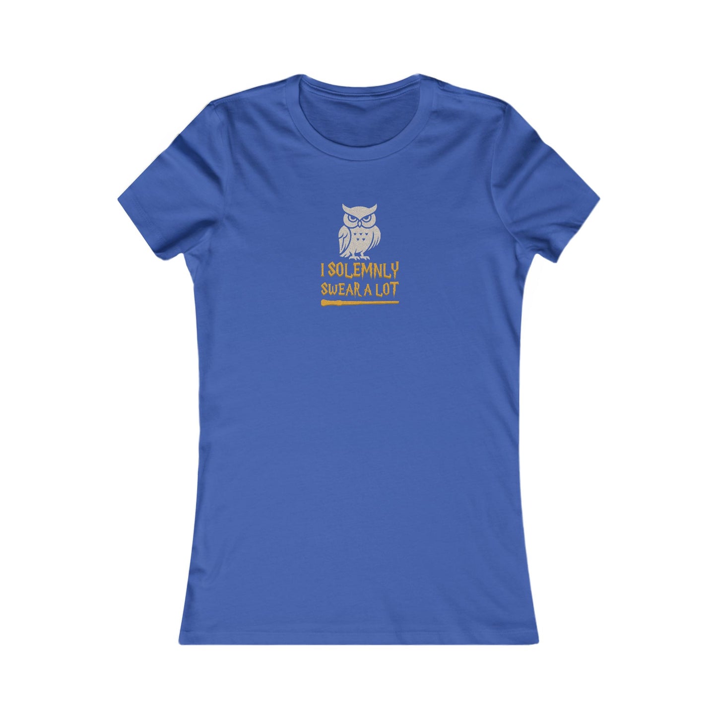 I Solemnly Swear a Lot — Harry Potter Retro Women's Tee (Dark)