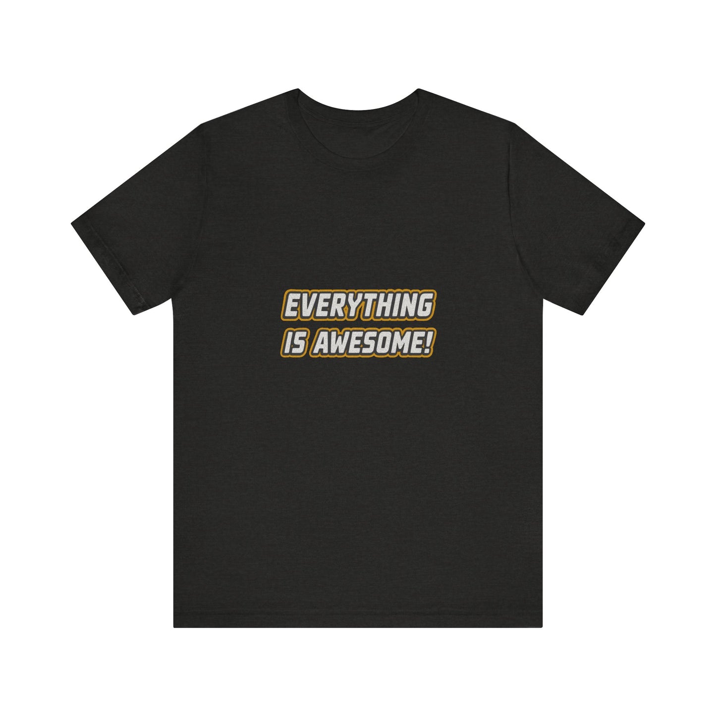 Everything is Awesome! — The LEGO Movie-Inspired Retro Tee (Dark)