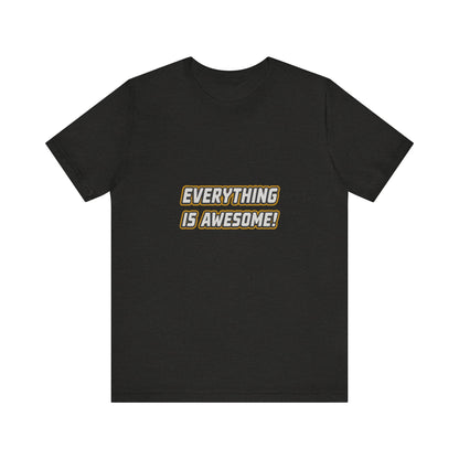Everything is Awesome! — The LEGO Movie-Inspired Retro Tee (Dark)
