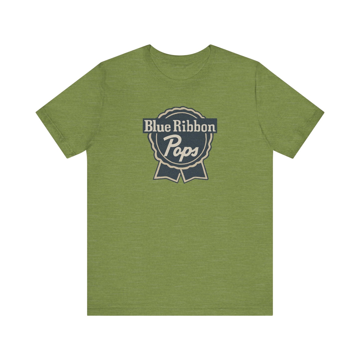 Blue Ribbon Pops Shirt — Funny Dad Gift, Retro Beer Dad Tee