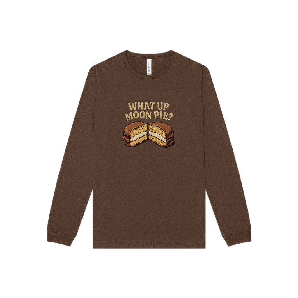 What Up, Moon Pie? — Big Bang Theory Long Sleeve (Dark)