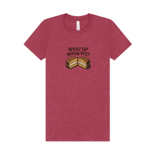 What Up, Moon Pie? — Big Bang Theory Women's Tee (Light)