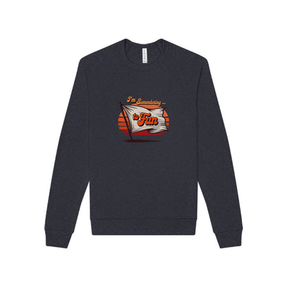 I'm Surrendering to Fun — Fun with Flags Retro Sweatshirt (Dark)