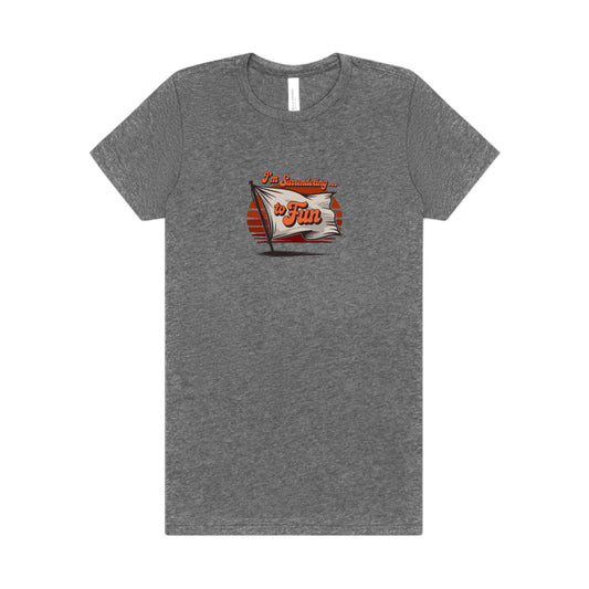 I'm Surrendering to Fun — Fun with Flags Retro Women's Tee (Light)