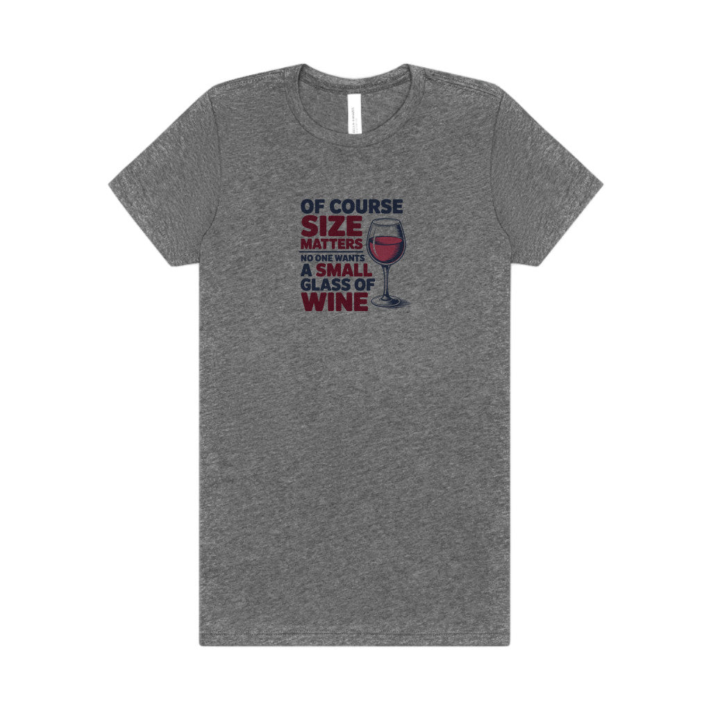 Big Glass Energy — Wine Lover Retro Women's Tee (Light)