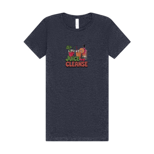 Juice Cleanse Liquid Diet — Boozy Brunch Retro Women's Tee (Dark)