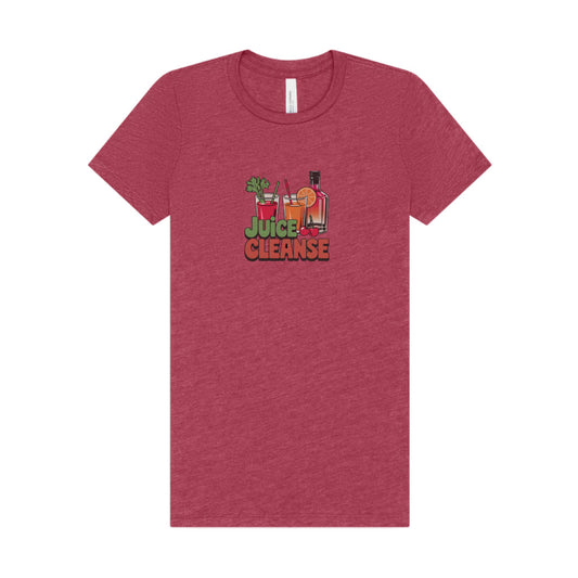 Juice Cleanse Liquid Diet — Boozy Brunch Retro Women's Tee (Light)