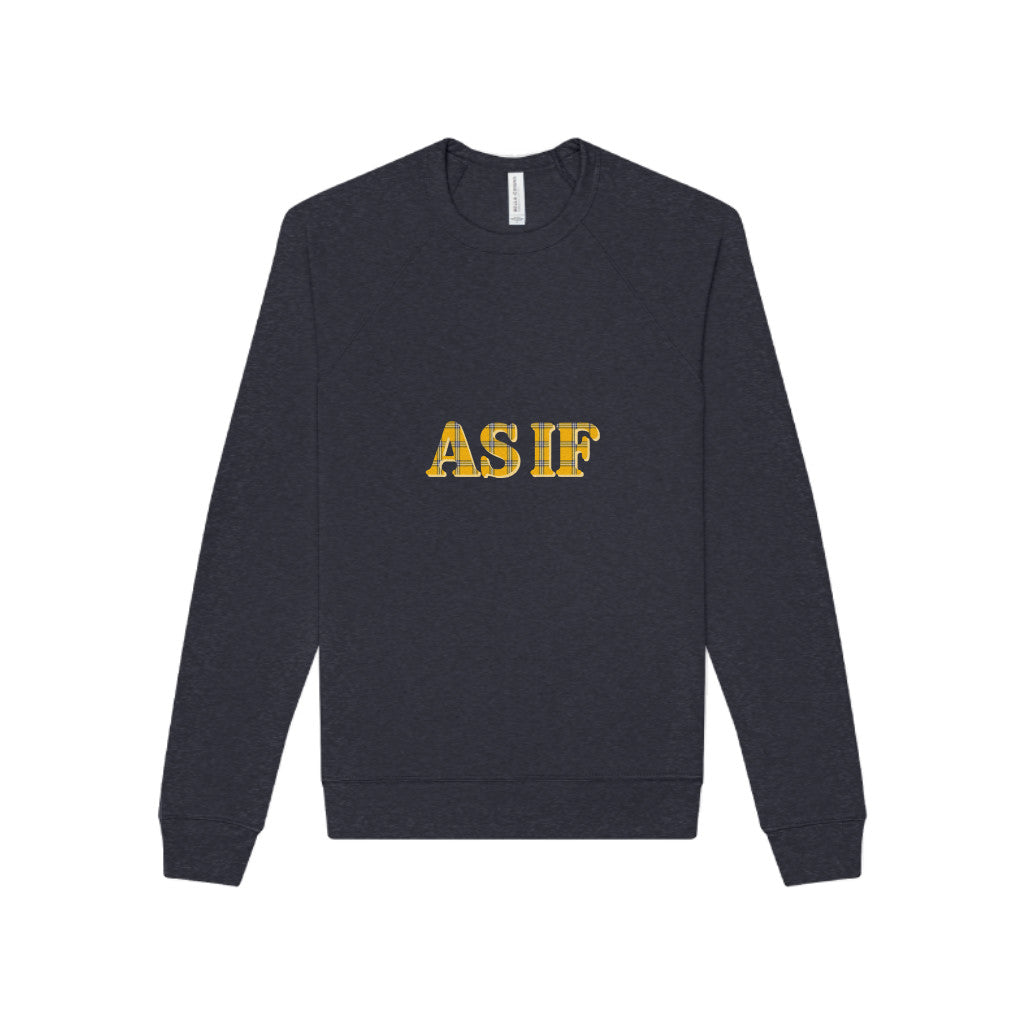 As If — Clueless Cher Horowitz Retro Sweatshirt (Dark)