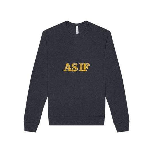 As If — Clueless Cher Horowitz Retro Sweatshirt (Dark)