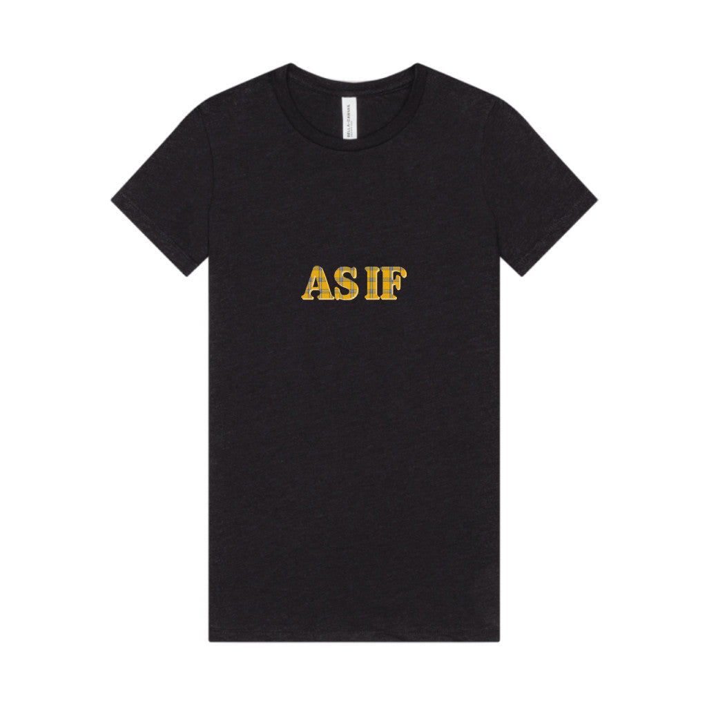 As If — Clueless Cher Horowitz Retro Women's Tee (Dark)