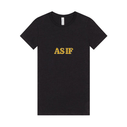 As If — Clueless Cher Horowitz Retro Women's Tee (Dark)