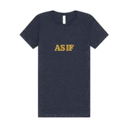 As If — Clueless Cher Horowitz Retro Women's Tee (Dark)