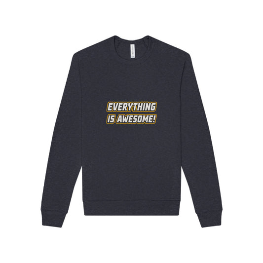 Everything is Awesome! — The LEGO Movie-Inspired Retro Sweatshirt (Dark)