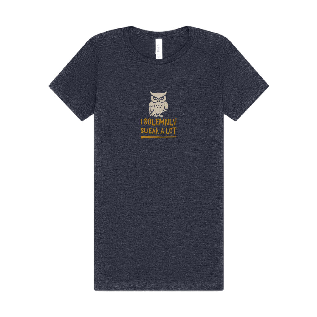 I Solemnly Swear a Lot — Harry Potter Women's Tee (Dark)