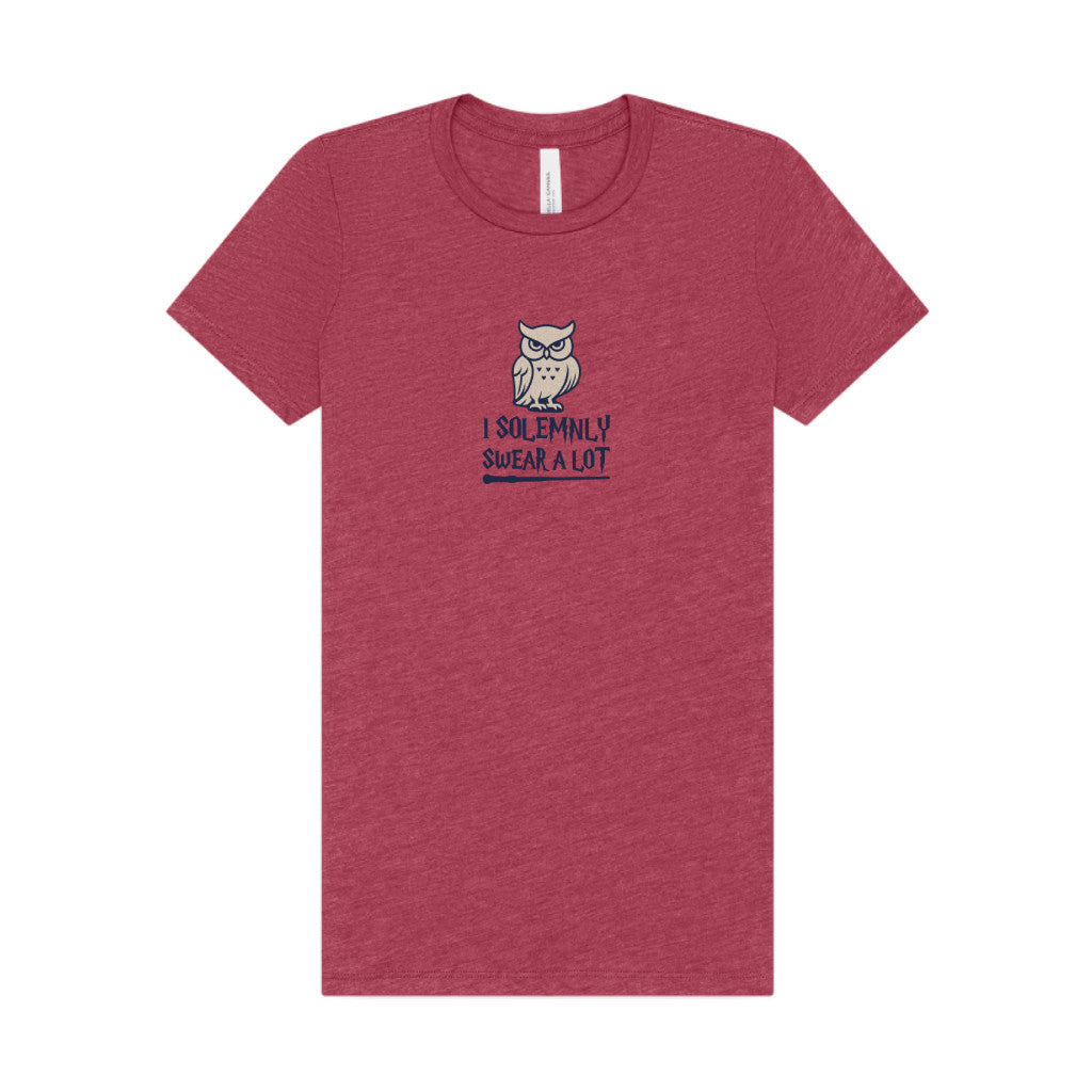 I Solemnly Swear a Lot — Harry Potter Women's Tee (Light)