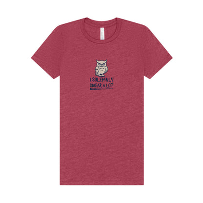 I Solemnly Swear a Lot — Harry Potter Women's Tee (Light)