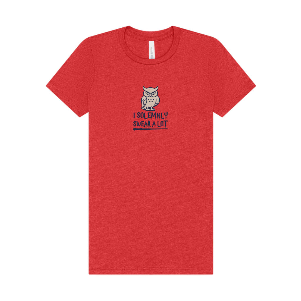 I Solemnly Swear a Lot — Harry Potter Women's Tee (Light)