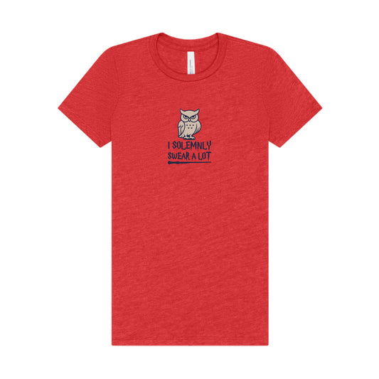 I Solemnly Swear a Lot — Harry Potter Women's Tee (Light)