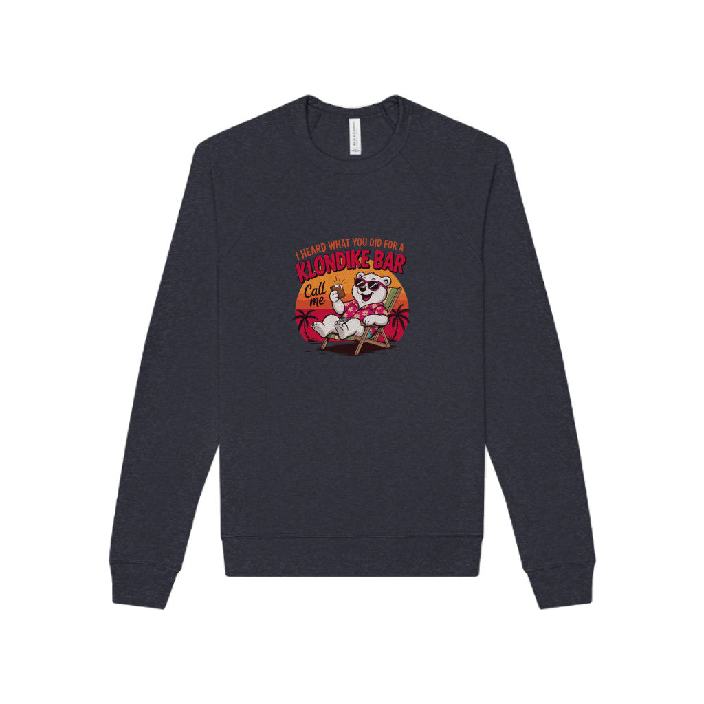 What You Did for a Klondike Bar — Retro Sweatshirt (Dark)