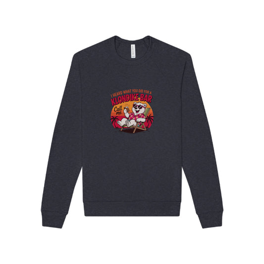 What You Did for a Klondike Bar — Retro Sweatshirt (Dark)