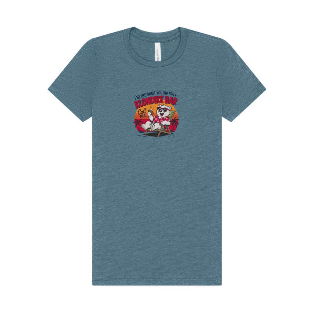 What You Did for a Klondike Bar — Retro Women's Tee (Light)