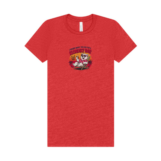 What You Did for a Klondike Bar — Retro Women's Tee (Light)