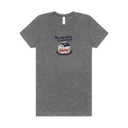 Can’t Have Dairy — Friends Jill Green Retro Women's Tee (Light)