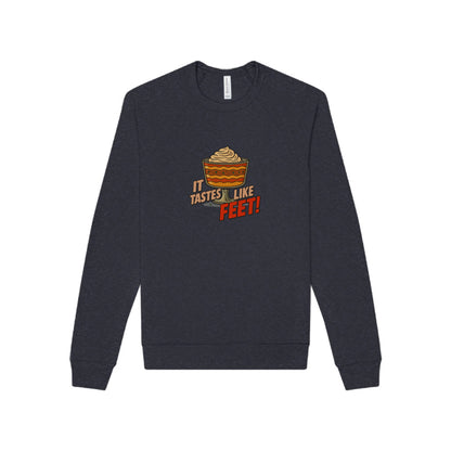It Tastes Like Feet! — Thanksgiving Trifle Retro Sweatshirt (Dark)