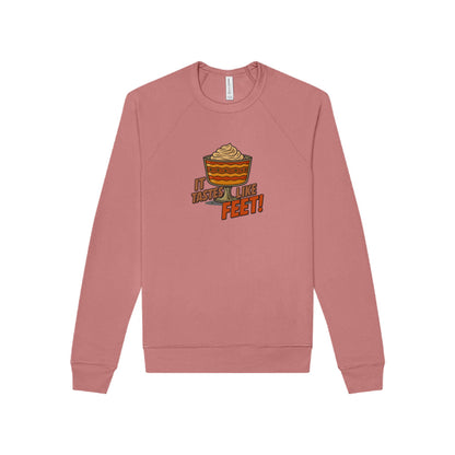 It Tastes Like Feet! — Thanksgiving Trifle Retro Sweatshirt (Light)
