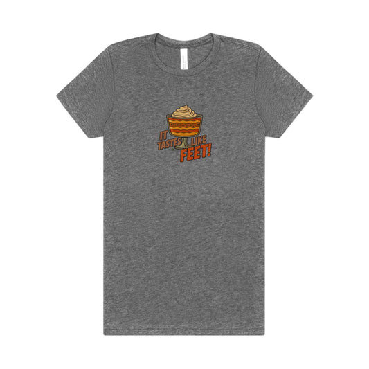 It Tastes Like Feet! — Thanksgiving Trifle Retro Women's Tee (Light)