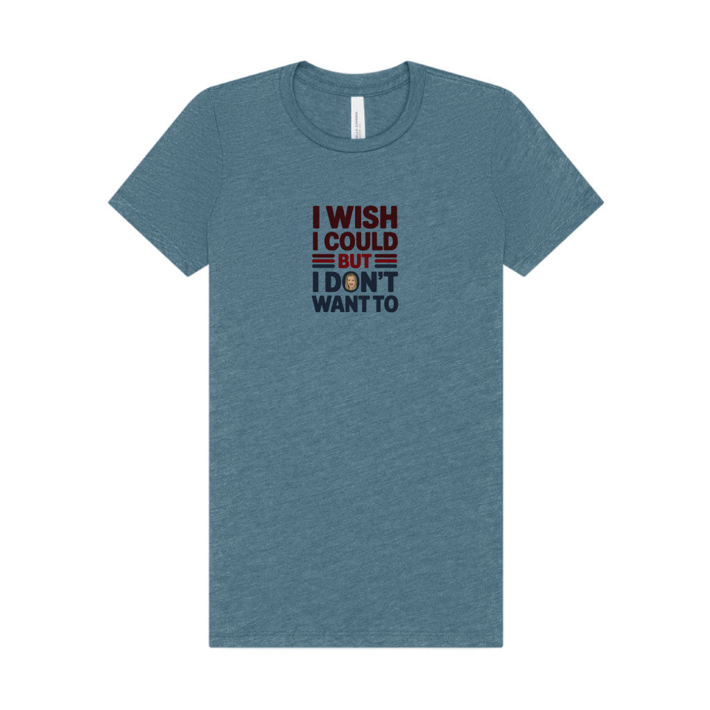 I Wish I Could, But I Don't Want To — Phoebe Buffay Women's Tee (Light)
