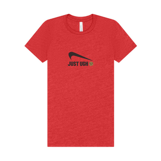 Just Ugh 😒 Athletic Parody — Retro Workout Women's Tee (Light)