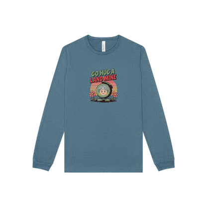 Go Hug a Land Mine — Dorothy Zbornak Retro Long Sleeve (Dark)