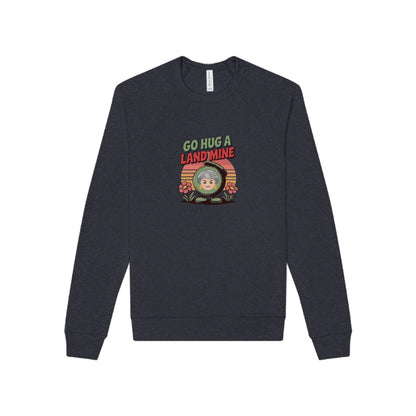 Go Hug a Land Mine — Dorothy Zbornak Retro Sweatshirt (Dark)