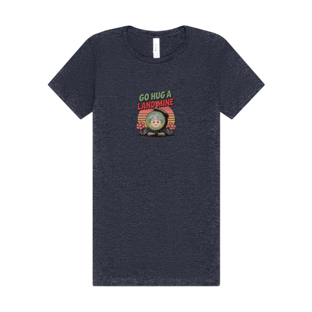 Go Hug a Land Mine — Dorothy Zbornak Retro Women's Tee (Dark)
